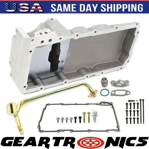 DURAFORCE LS SWAP Aluminum Rear Sump Retro-Fit Oil Pan GM Camaro Nova Chevelle G BODY NEW