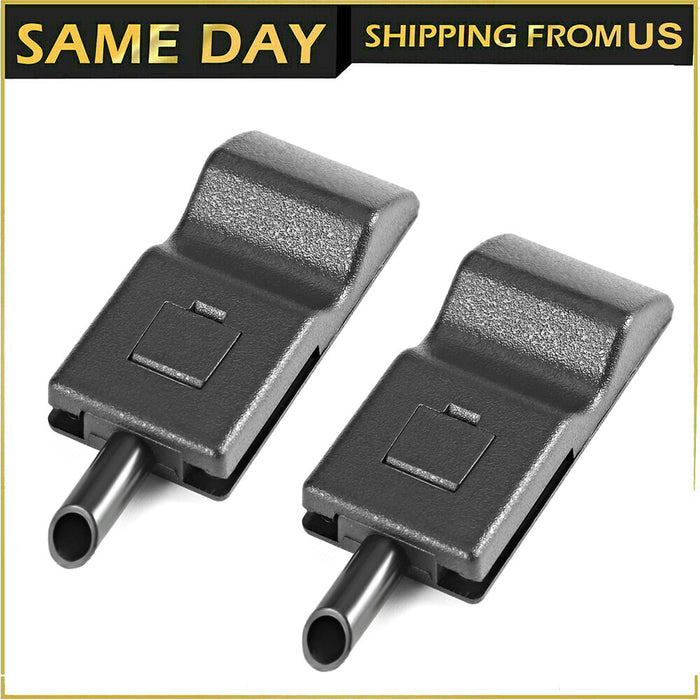 DURAFORCE 2 Fits Chevy/GMC Silverado/Sierra 07-13 Door Lock Knobs Front/Rear Ebony Black