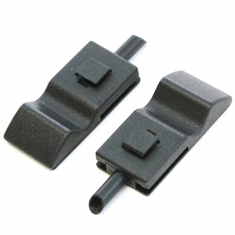 DURAFORCE 2 Fits Chevy/GMC Silverado/Sierra 07-13 Door Lock Knobs Front/Rear Ebony Black