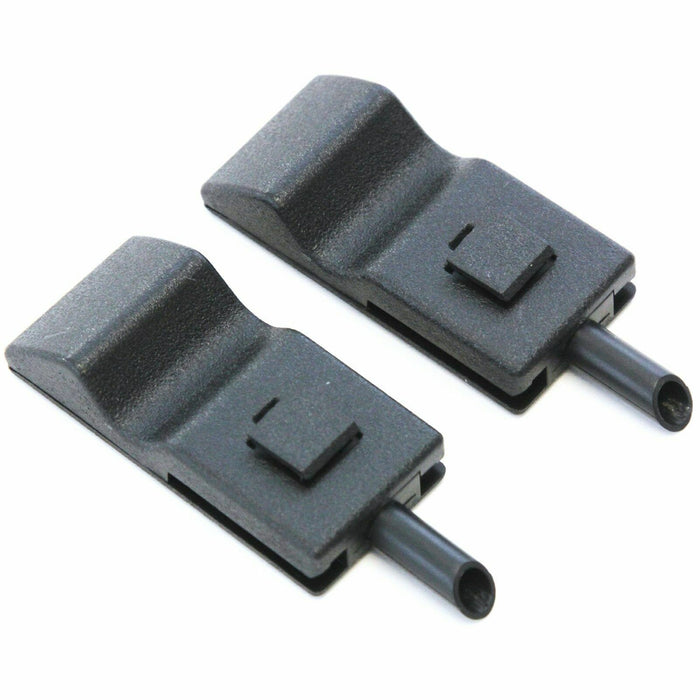 DURAFORCE 2 Fits Chevy/GMC Silverado/Sierra 07-13 Door Lock Knobs Front/Rear Ebony Black