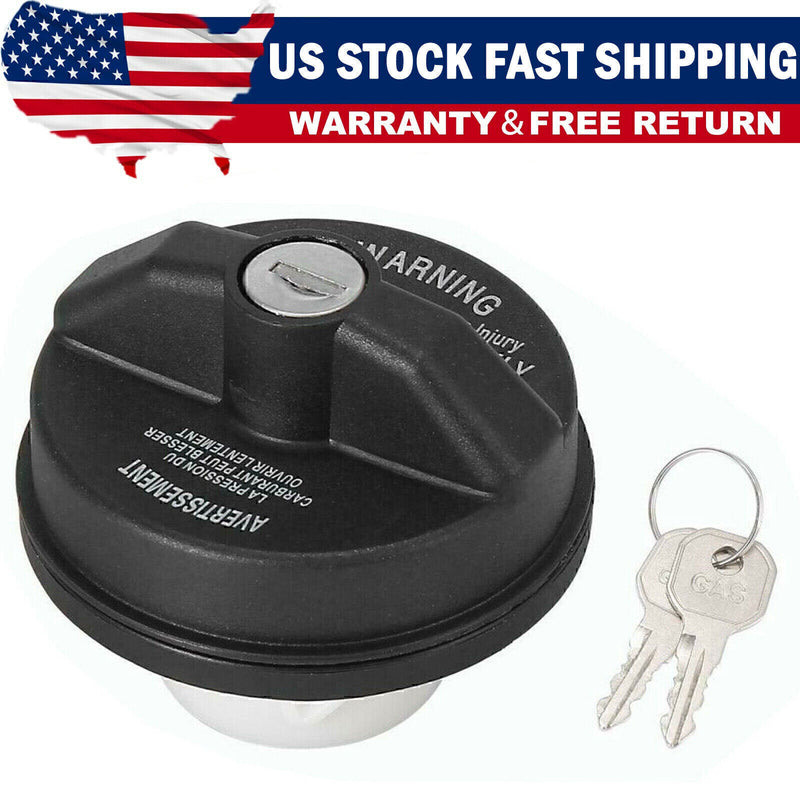 DURAFORCE W/Key Locking Gas Fuel Cap 05278655AB Fit 2001-2021 Chrysler Jeep Dodge Ram 1500