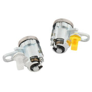 DURAFORCE Fits For 1995-2004 Toyota Tacoma Door Lock Cylinder Set Kit with Keys Front Pair