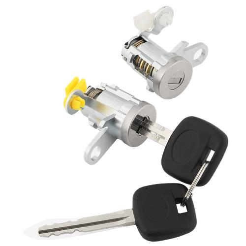 DURAFORCE Fits For 1995-2004 Toyota Tacoma Door Lock Cylinder Set Kit with Keys Front Pair