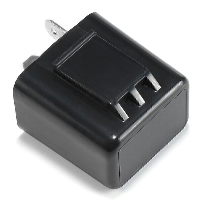 DURAFORCE 2Pin Adjustable LED Flasher Relay Turn Signal Blinker Light For Motorcycle 12 V