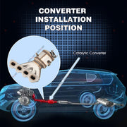DURAFORCE CATALYTIC CONVERTER EXHAUST MANIFOLD FIT FOR 2011-2016 CHEVY CRUZE/SONIC 1.8L US