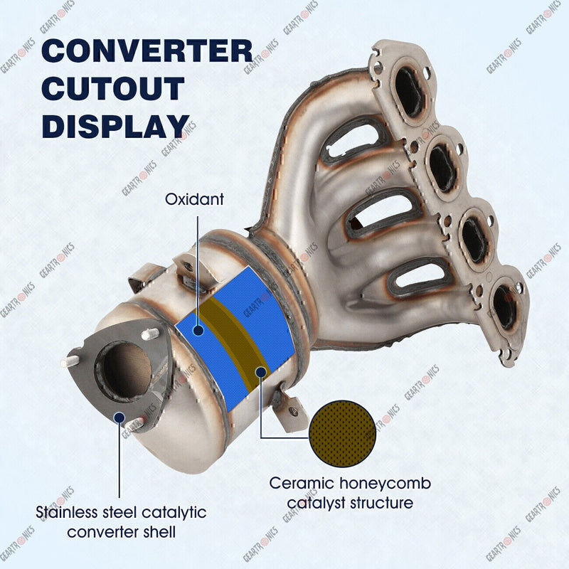 DURAFORCE CATALYTIC CONVERTER EXHAUST MANIFOLD FIT FOR 2011-2016 CHEVY CRUZE/SONIC 1.8L US