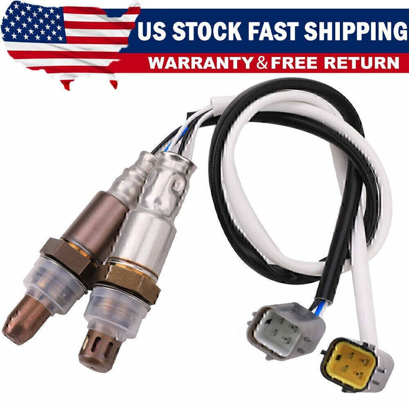 DURAFORCE For 2010 2011 2012 13 Nissan Altima 2.5L 2 Pcs Upstream & Down Oxygen O2 Sensor