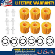DURAFORCE Oil Filters 04152-31090 YZZA1 For Toyota Avalon Camry Sienna Lexus Scion /5 Sets
