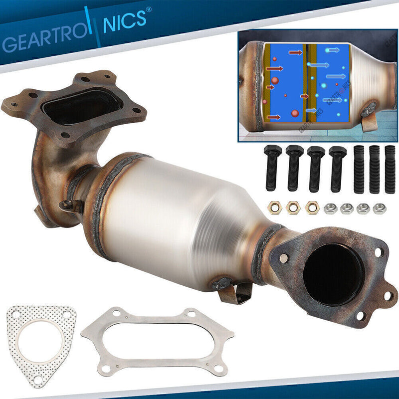 DURAFORCE EPA Front Exhaust Catalytic Converter For 2013 2014 -2017 Honda Accord 2.4L