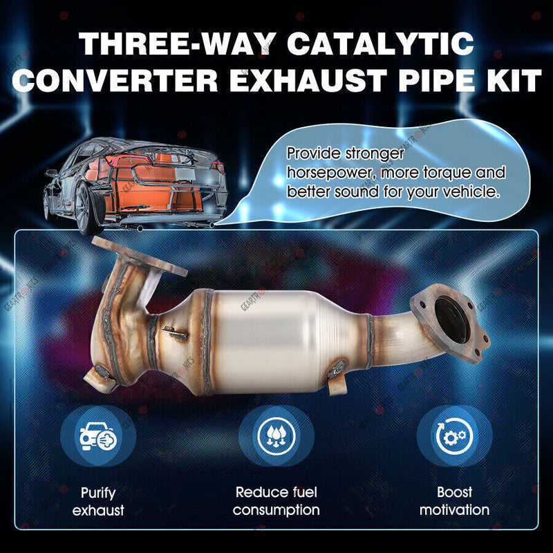 DURAFORCE EPA Front Exhaust Catalytic Converter For 2013 2014 -2017 Honda Accord 2.4L