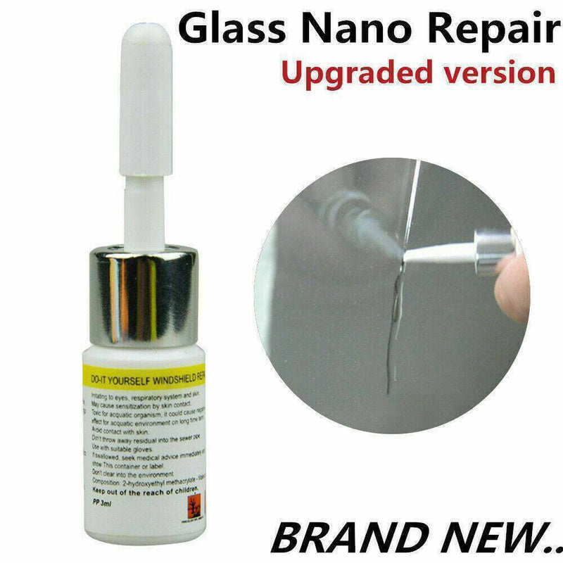 DURAFORCE 5Pack Auto Glass Nano Repair Fluid Car Windshield Resin Crack Tool Kit Crack US
