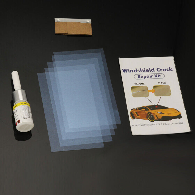 DURAFORCE 5Pack Auto Glass Nano Repair Fluid Car Windshield Resin Crack Tool Kit Crack US