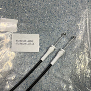DURAFORCE Side Cargo Door Left Upper &Lower Door Latch Release Cable for Ford E150 250 350