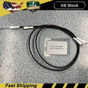 DURAFORCE Side Cargo Door Left Upper &Lower Door Latch Release Cable for Ford E150 250 350