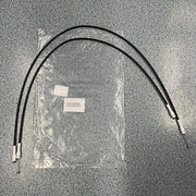 DURAFORCE Side Cargo Door Left Upper &Lower Door Latch Release Cable for Ford E150 250 350