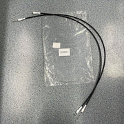 DURAFORCE Side Cargo Door Left Upper &Lower Door Latch Release Cable for Ford E150 250 350