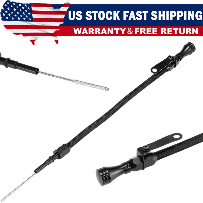 DURAFORCE Stainless Flexible Oil Dipstick Black Fits LS LSX LS1 LS2 LS6 4.8L 5.7L 6.0 6.2L