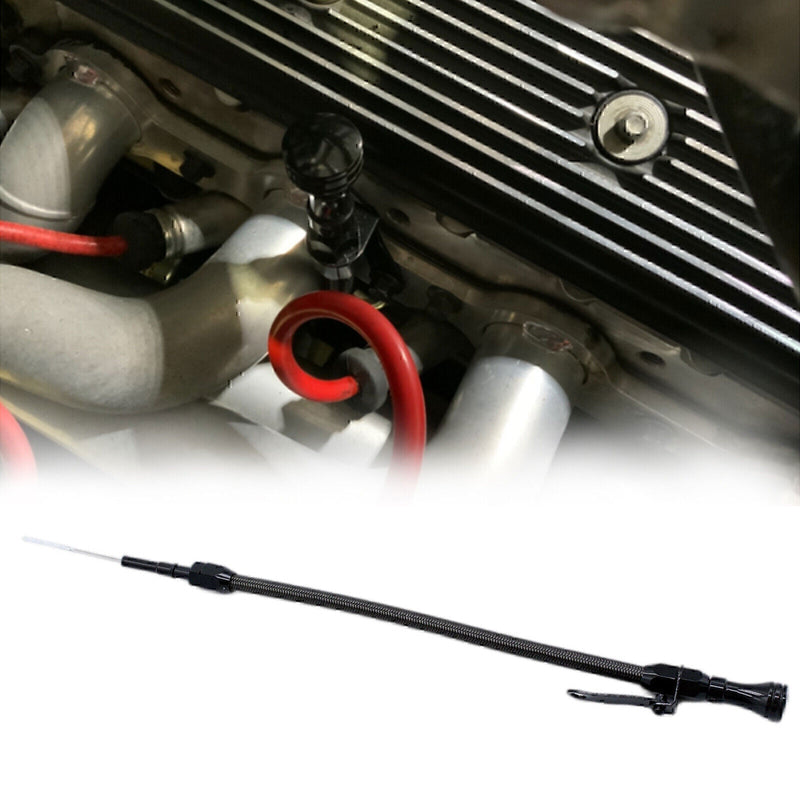 DURAFORCE Stainless Flexible Oil Dipstick Black Fits LS LSX LS1 LS2 LS6 4.8L 5.7L 6.0 6.2L