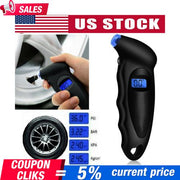 DURAFORCE Digital Tire Air Pressure Gauge Meter Test Tool For Car Truck LCD Display 150PSI