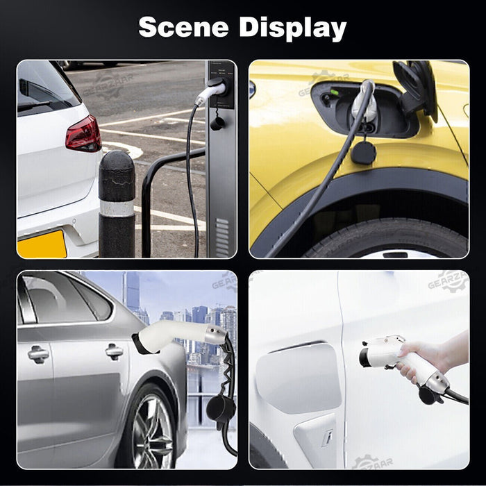 DURAFORCE 16A Portable EV Charger ElectricCar Charging Cable NEMA 6-20 EVSE 110V-220V NEW