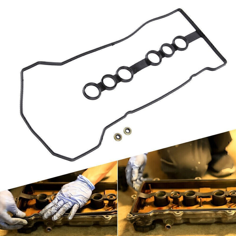 DURAFORCE Valve Cover Gasket Set w/Grommets Fit 00-08 Toyota Corolla 1.8 L4 DOHC #VS50542R