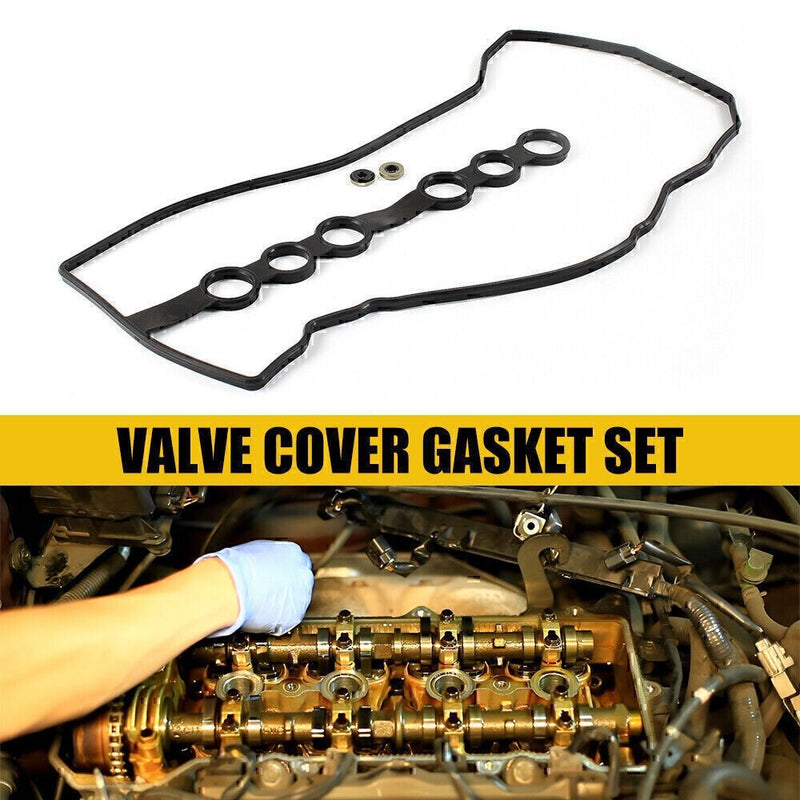 DURAFORCE Valve Cover Gasket Set w/Grommets Fit 00-08 Toyota Corolla 1.8 L4 DOHC #VS50542R