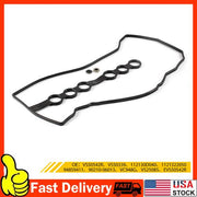 DURAFORCE Valve Cover Gasket Set w/Grommets Fit 00-08 Toyota Corolla 1.8 L4 DOHC #VS50542R