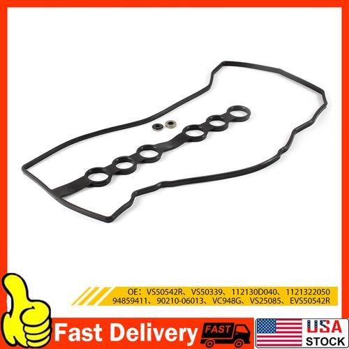 DURAFORCE Valve Cover Gasket Set w/Grommets Fit 00-08 Toyota Corolla 1.8 L4 DOHC #VS50542R