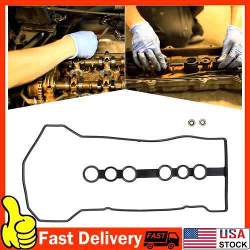 DURAFORCE Valve Cover Gasket Set w/Grommets Fit 00-08 Toyota Corolla 1.8 L4 DOHC #VS50542R