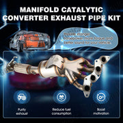DURAFORCE For Ford Focus 2012 -2018 2.0L Exhaust Manifold Catalytic Converter w/ O2 Sensor