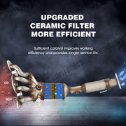 DURAFORCE For Ford Focus 2012 -2018 2.0L Exhaust Manifold Catalytic Converter w/ O2 Sensor