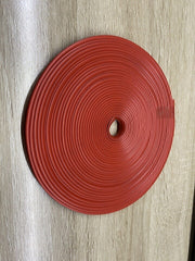 DURAFORCE Car Wheel Hub Rim Trim Tire Ring Guard Rubber Strip Protector Sticker /26FT Red