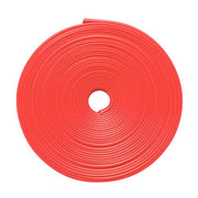 DURAFORCE Car Wheel Hub Rim Trim Tire Ring Guard Rubber Strip Protector Sticker /26FT Red