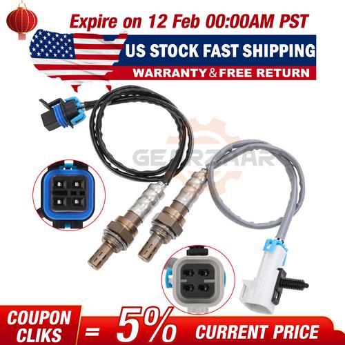 DURAFORCE 2Pcs Oxygen Sensor O2 Upstream +Downstream For 2006-2011 Chevrolet HHR 2.2L NEW