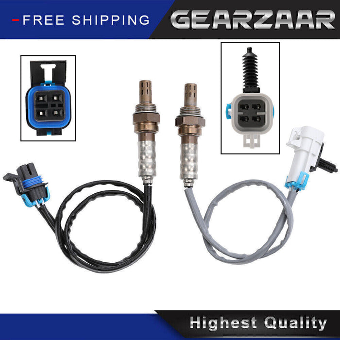 DURAFORCE 2Pcs Oxygen Sensor O2 Upstream +Downstream For 2006-2011 Chevrolet HHR 2.2L NEW