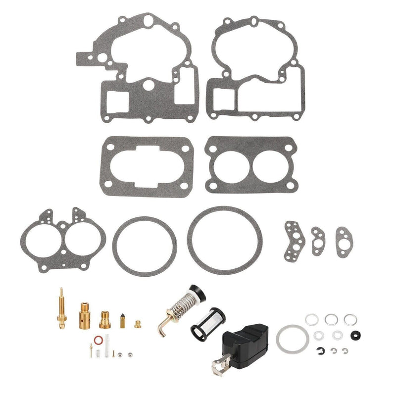 DURAFORCE Carburetor Rebuild Kit For Mercruiser Marine 2 Barrel 3302-804844002 3.0 4.3 5.0