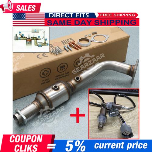 DURAFORCE CATALYTIC CONVERTER KIT W/ O2 SENSORS FITS FOR HONDA ELEMENT 2.4L 2003-2011 USA