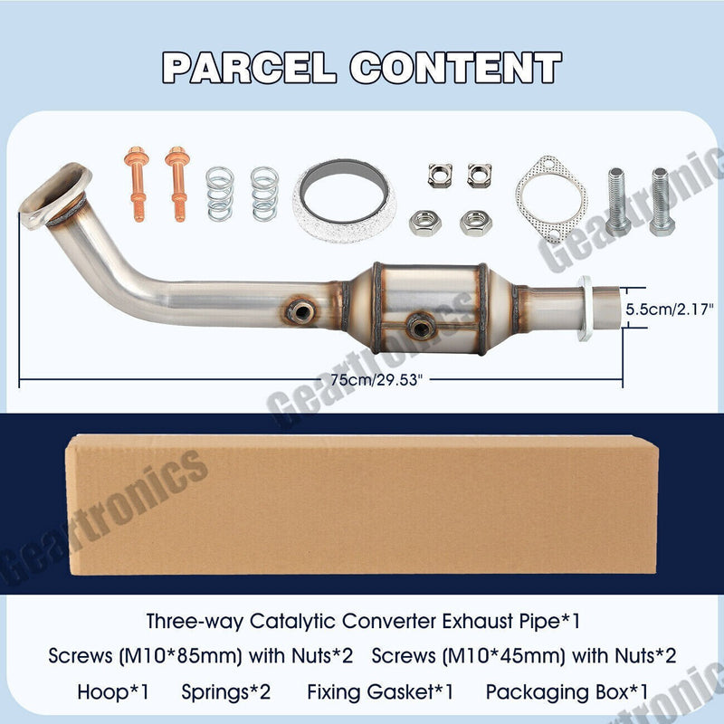 DURAFORCE CATALYTIC CONVERTER KIT W/ O2 SENSORS FITS FOR HONDA ELEMENT 2.4L 2003-2011 USA
