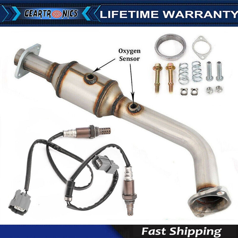 DURAFORCE CATALYTIC CONVERTER KIT W/ O2 SENSORS FITS FOR HONDA ELEMENT 2.4L 2003-2011 USA