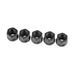 DURAFORCE 20PCS OPEN END LUG NUTS BULGE ACORN 1/2"X20 WHEEL NUT BLACK FINISH Fit for Ford