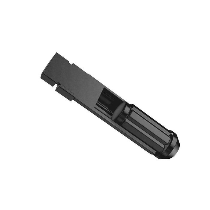 DURAFORCE 2pcs Black Socket Key Tool for 7 spline Lug Nuts | 19mm, 3/4", 21mm, 13/16" Hex