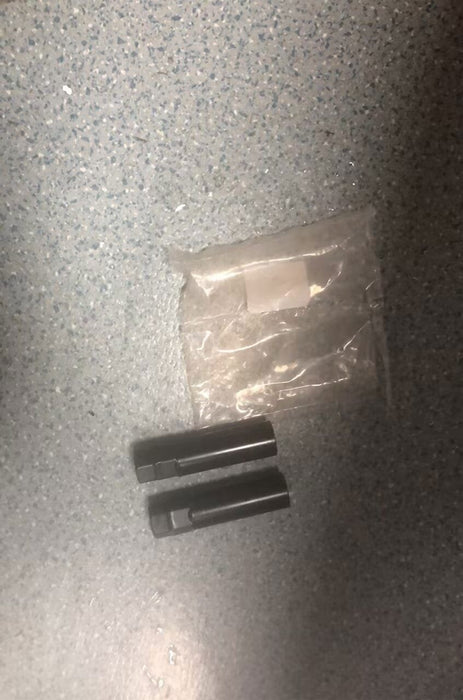 DURAFORCE 2pcs Black Socket Key Tool for 7 spline Lug Nuts | 19mm, 3/4", 21mm, 13/16" Hex