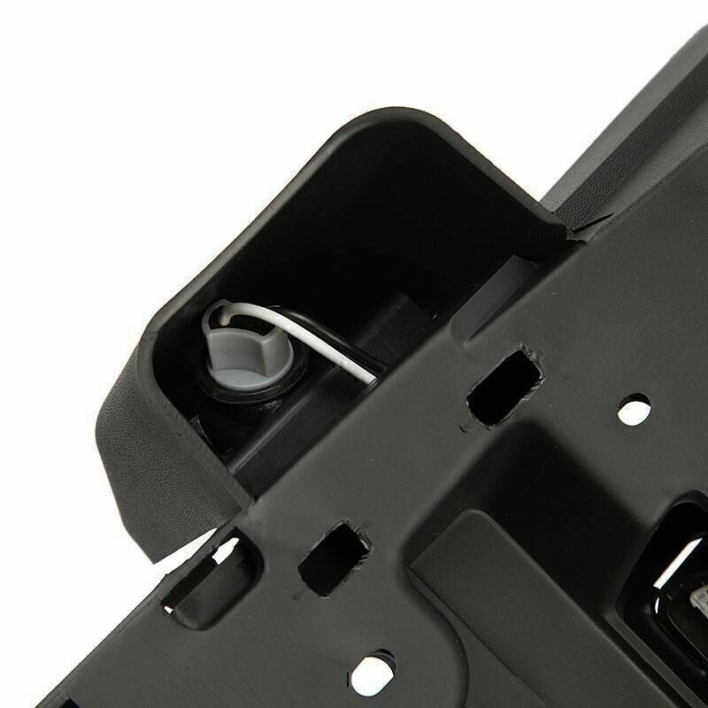DURAFORCE Rear License Plate Mounting Holder Bracket w/Light For 07-2017 Jeep Wrangler JK