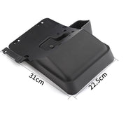 DURAFORCE Rear License Plate Mounting Holder Bracket w/Light For 07-2017 Jeep Wrangler JK