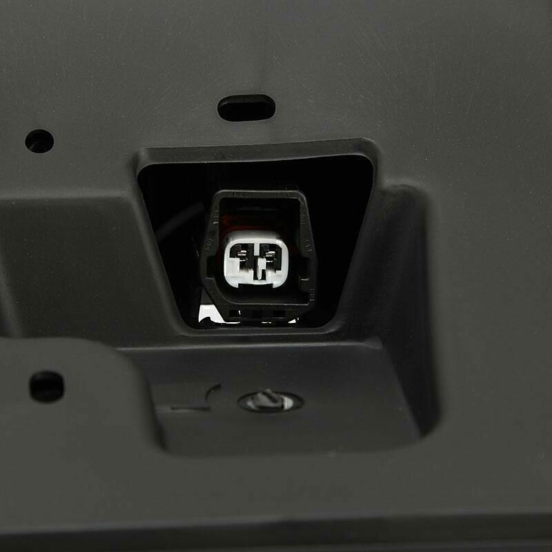 DURAFORCE Rear License Plate Mounting Holder Bracket w/Light For 07-2017 Jeep Wrangler JK