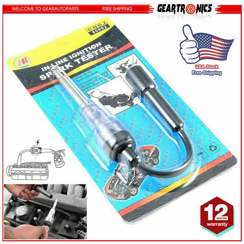 DURAFORCE SPARK PLUG TESTER Ignition System Coil Engine In Line Auto Diagnostic Test Tool/