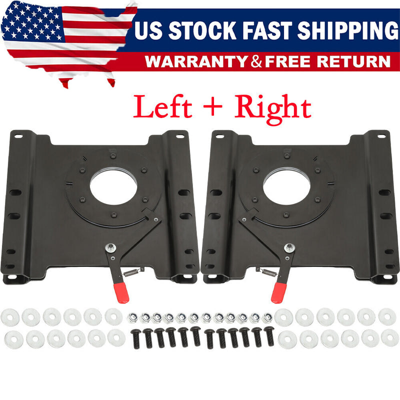 DURAFORCE LEFT DRIVER +RIGHT PASSENGER FOR FORD ECONOLINE E150 E250 E350 E450 SEAT SWIVEL