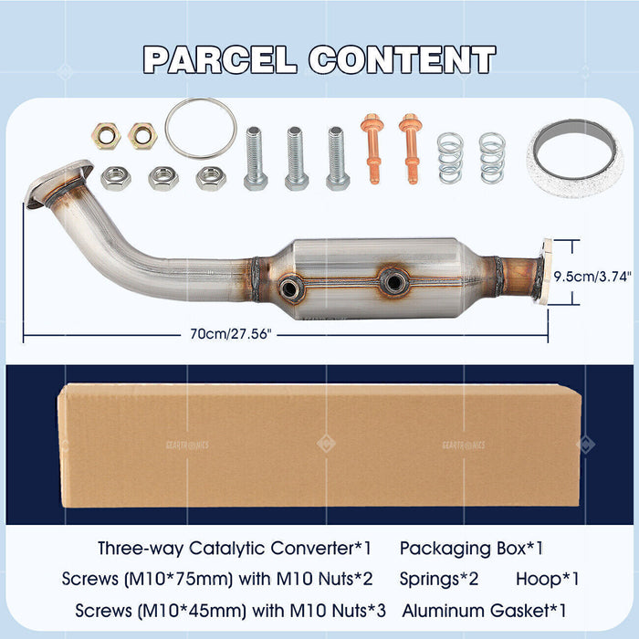 DURAFORCE Catalytic Converter For Honda CR-V CRV 2.4L 2002 2003 2004 2005-2006 Direct Fit