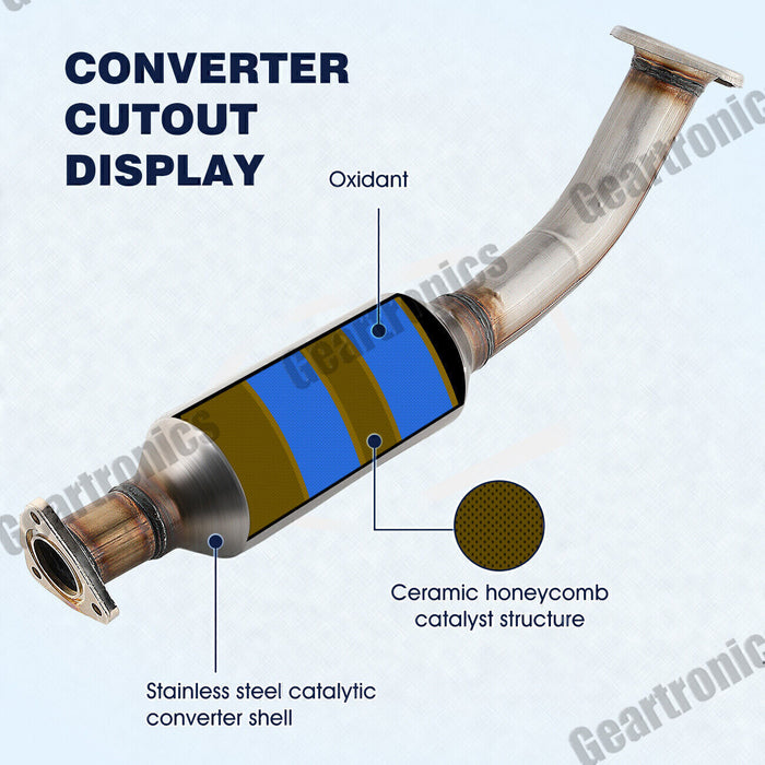 DURAFORCE Catalytic Converter For Honda CR-V CRV 2.4L 2002 2003 2004 2005-2006 Direct Fit