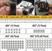 DURAFORCE For 7.3L PowerStroke Injector Rebuild Kit w/vice clamp & tools & springs, 94-03